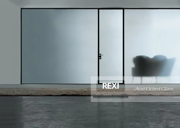 China Acid Etched Glass P6