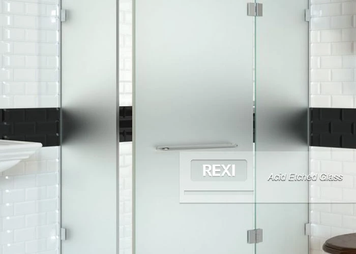 China Acid Etched Glass P5
